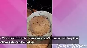 yo, gf’s food blogging sucks but her kitchen banging rocks!