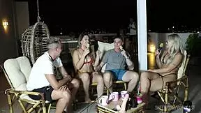 Compilation of elo cardone and victor mustang in bora cast with bruna carlos and matheus caetano part 2