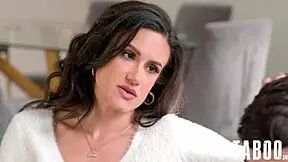 Oh, Ricky! Spanish Penny Barber Coddles Her Boy With Big Tits!