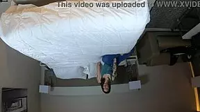 In this casting, brunette blair interviews and performs blowjob on the director.