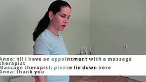 Hot wife gets cum in ass at home massage