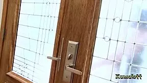 oh wow, my step-brother surprised me with his big tits and facial