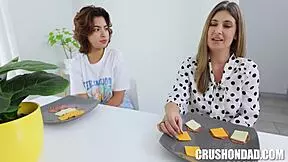 Quiet Girl Hazel Heart Gives Up All Three Holes with Krystal Sparks and Billy Boston