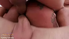 Cute Brazilian Ariella Ferraz Takes Four Studs In Double Anal – Piss And Cum Finale