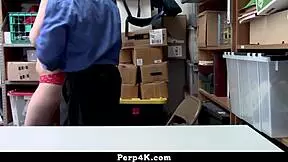 APRIL REID APPREHENDED AND DETAINED AFTER SUSPICIOUS STORE BEHAVIOR - PERP4K