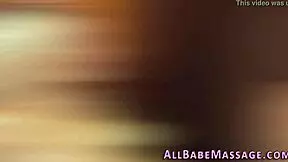 Oiled up tongued babe backstage—can you handle this heat?