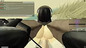 Petite teen bent over for anal doggystyle and deepthroat