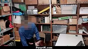 APRIL REID APPREHENDED AND DETAINED AFTER SUSPICIOUS STORE BEHAVIOR - PERP4K