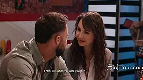 teen dates older guy outdoors