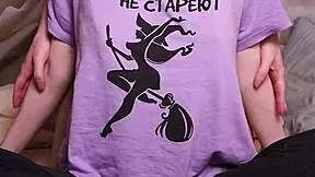 Tickling Light BDSM Nipple Play of Amateur Wife in Homemade Clip