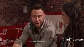 teen dates older guy outdoors