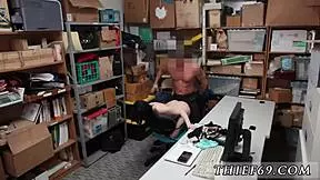 Petite Emo Teen Caught by Fake Taxi Cop in Uniform Busting Suspect