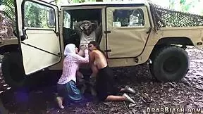 Muslim couple's first outdoor sex away from home 😍