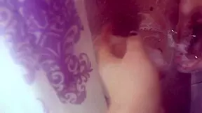 Spying On Stepmom In Shower, Sucking And Jerking Cock!