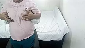 I fucked my friend's chubby indian stepdaughter in doggystyle, pounding her tight pussy while she bent over.