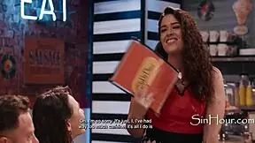 teen dates older guy outdoors