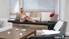 i'm ashlyn angel, a naughty teen messing with the latina milf cleaner.