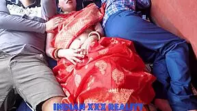 Indian Step Mom Fucks Step Son and Dad