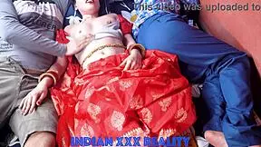 Indian Step Mom Fucks Step Son and Dad