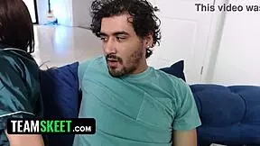 Stepmom and girlfriend join pussies to fail no nut november