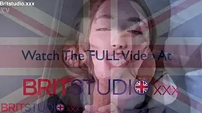 A British University Student With Blue Eyes Sucks You Off In Pantyhose And Stockings