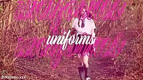 Real 18 Year Old Gives Oily Handjob In Exhibitionist Scene