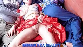 Indian Step Mom Fucks Step Son and Dad