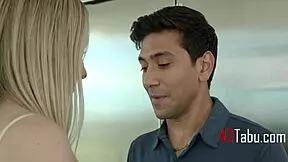 In family therapy, teen fucks milf mother-in-law with shaved pussy