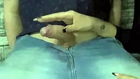 Dominating My Friend In Pantyhose And Heels Boots Stepping On His Cock In Exchange For Creampie