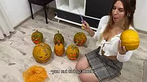 Pumpkin Or Pussy Choice For Girlfriend