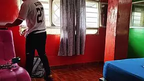 my step-nephew makes me suck like a whore when my husband is away