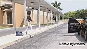 Hot Threesome With Black Teen Babes