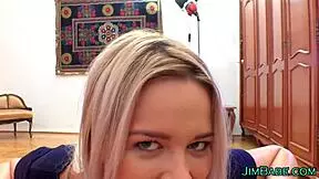 Teen Brit Blows Old Perv