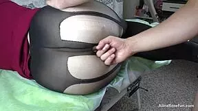 Do you want to fuck this big ass in pantyhose?