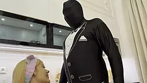 AI Butler Serves with Cum