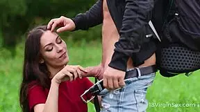 Sexy Chick Waits For Help And Bright Orgasm In Doggy Style