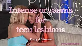 Lesbea Brunette And Blonde Lesbian Teen 18+S Have Tribbing Orgasms