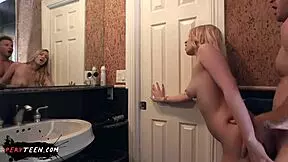 19yo teen 18+ married, cheatin’ on her older hubby with wild moves... oops!