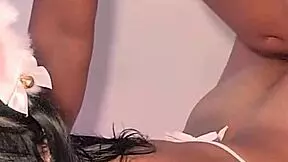 damn, this morena gatita gets fucked so good outside!