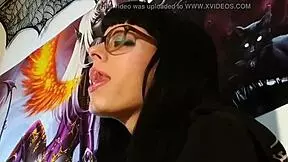 Asmr Kisses With Petite European Teen Goth