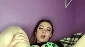 Young Amateur Teen 18+ Pulls Her Panties Over And Rubs Her Puffy Pussy The Panty Bank - Used Panties