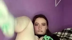 Young Amateur Teen 18+ Pulls Her Panties Over And Rubs Her Puffy Pussy The Panty Bank - Used Panties