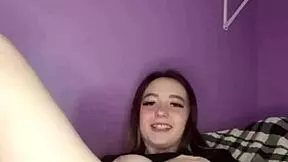 Young Amateur Teen 18+ Pulls Her Panties Over And Rubs Her Puffy Pussy The Panty Bank - Used Panties