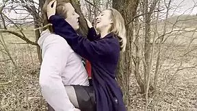 cute girlfriend gets dirty quickie anal in public outdoor setting with deepthroat and fucking