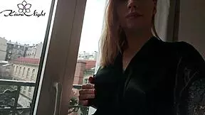 Babe Sends Video Message from Paris, Fingering Pussy for Lover's Pleasure