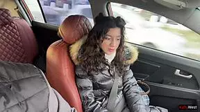 I am Katty West, wanting one last quick fuck with my boyfriend in the car.