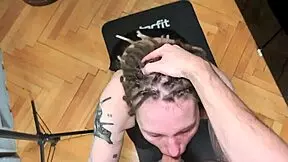 a little stretch turns into hard fucking she craves