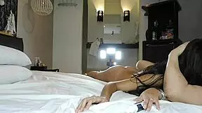 Latina brunette teen 18+ loves cumming deliciously