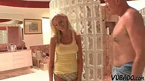 yo, step daughter, why’s that cum dripping on your ass?