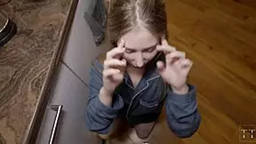 I asked my muscular bodybuilder neighbor for a cappuccino, and he helped me with his monster cock instead.